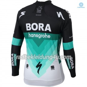 Radtrikot 2018 Bora-Hansgrohe Winter Thermal Fleece N001